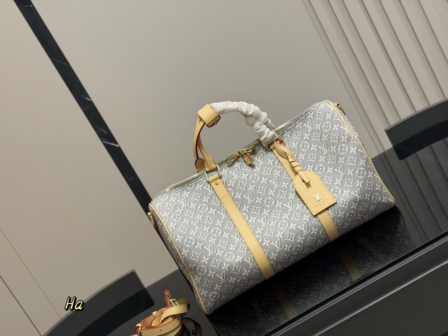 Louis Vuitton LV Keepall Denim Canvas Travel Ready | Luxury Designer Fashion Accessory